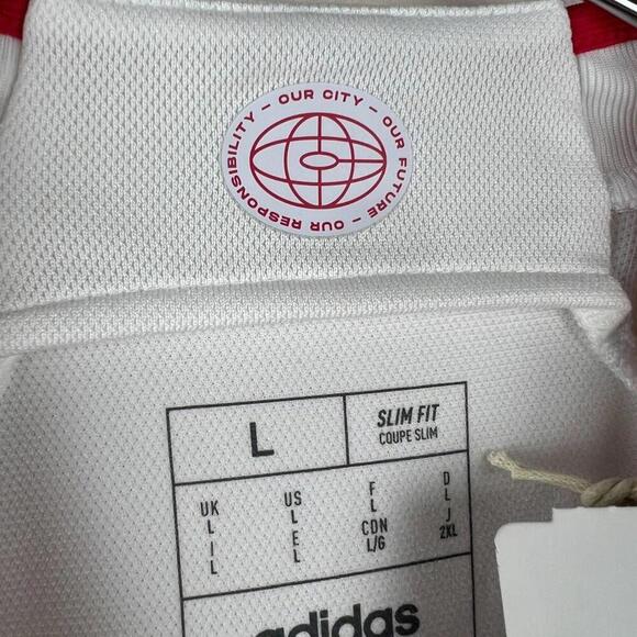 Adidas St. Louis City SC Away 24/25 MLS Jersey Men’s Size Large L White NWT - Picture 5 of 7